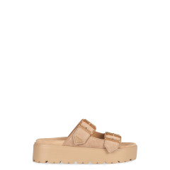 Suede slippers