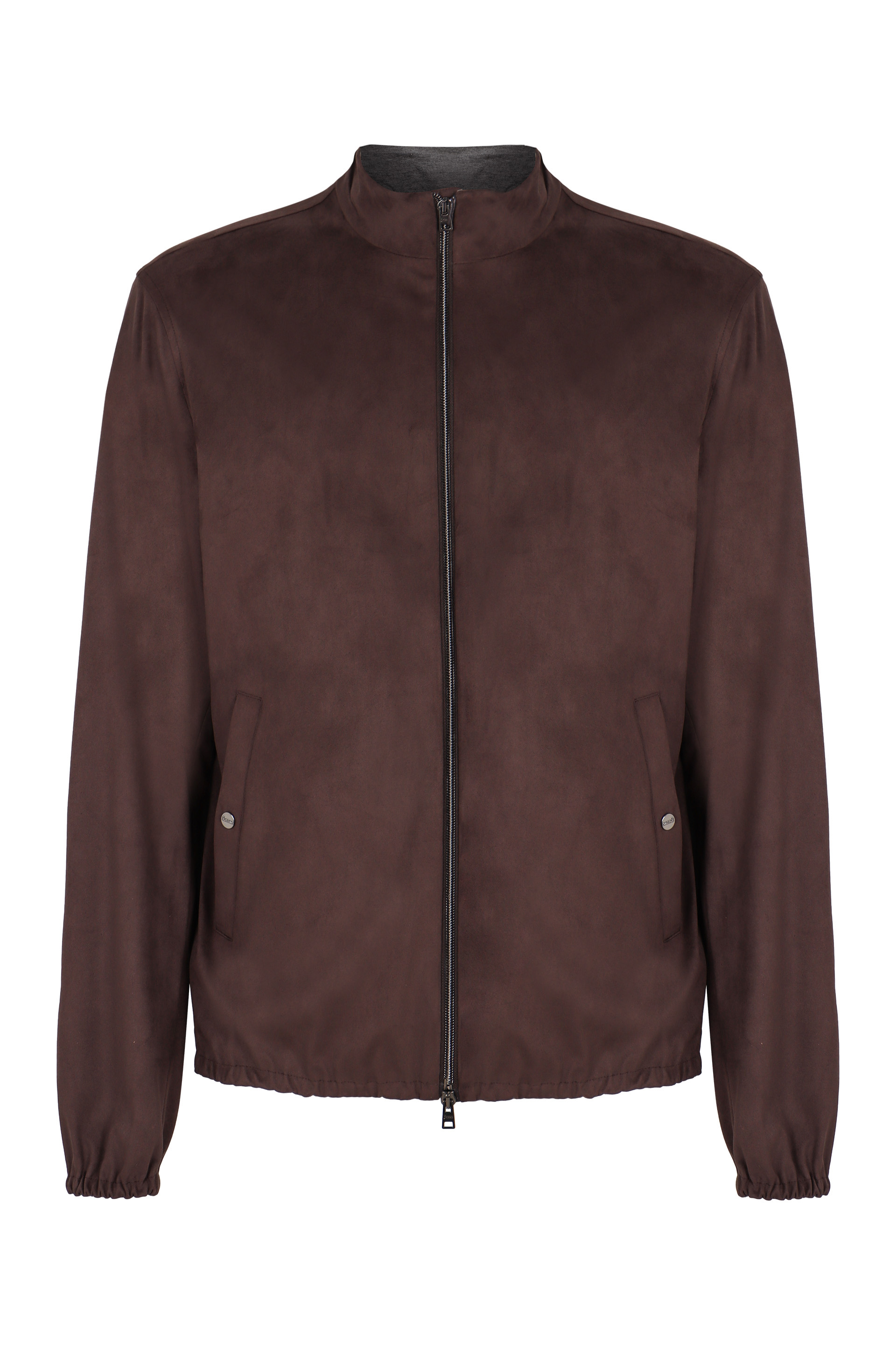 Jacket in eco suede