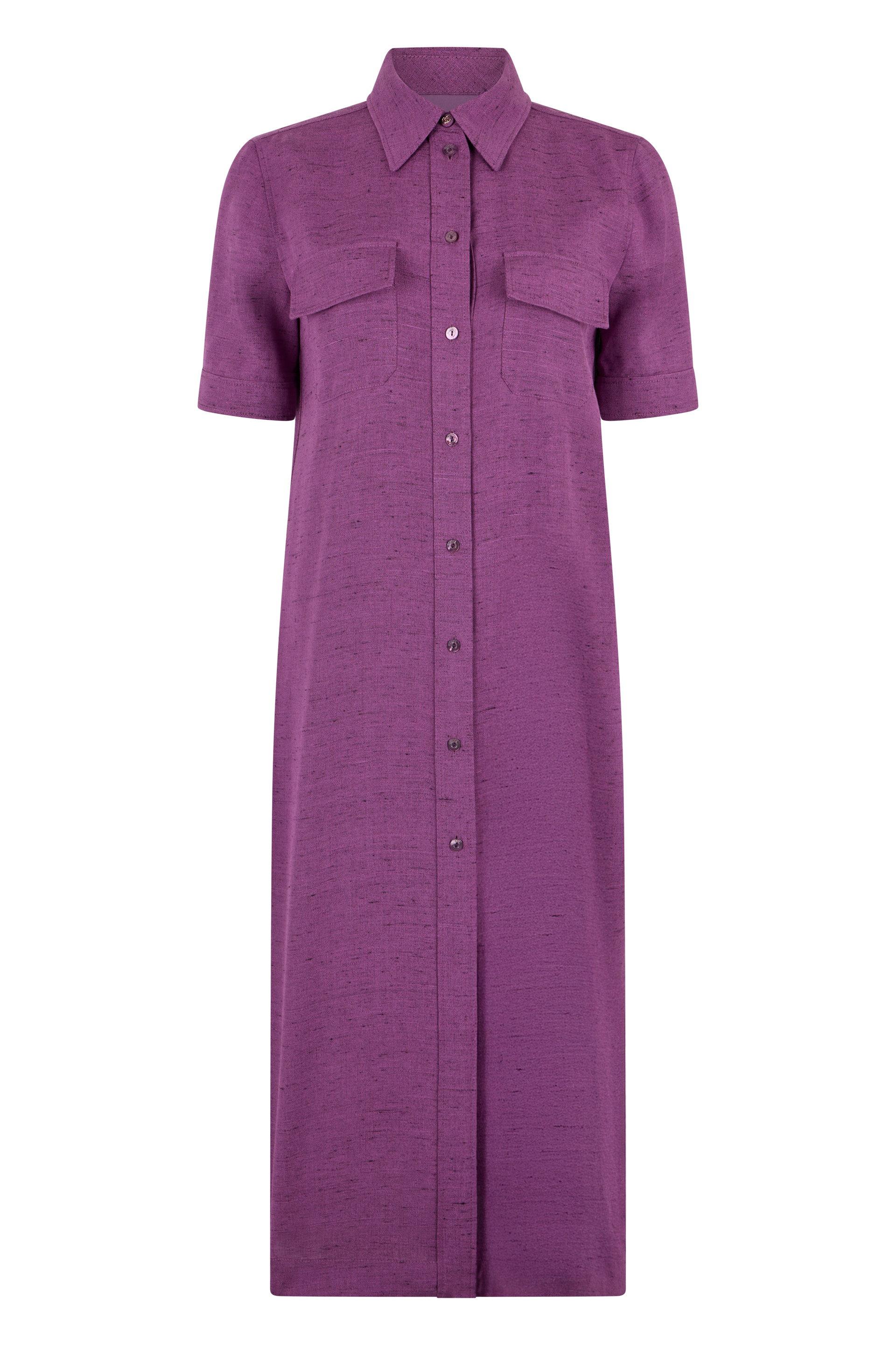 Midi dress in viscose