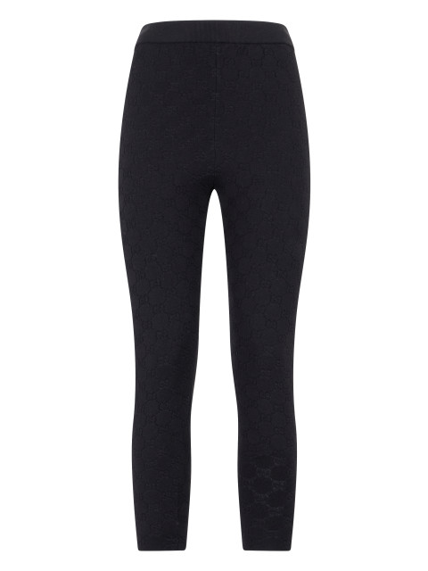 GG jacquard elastic leggings
