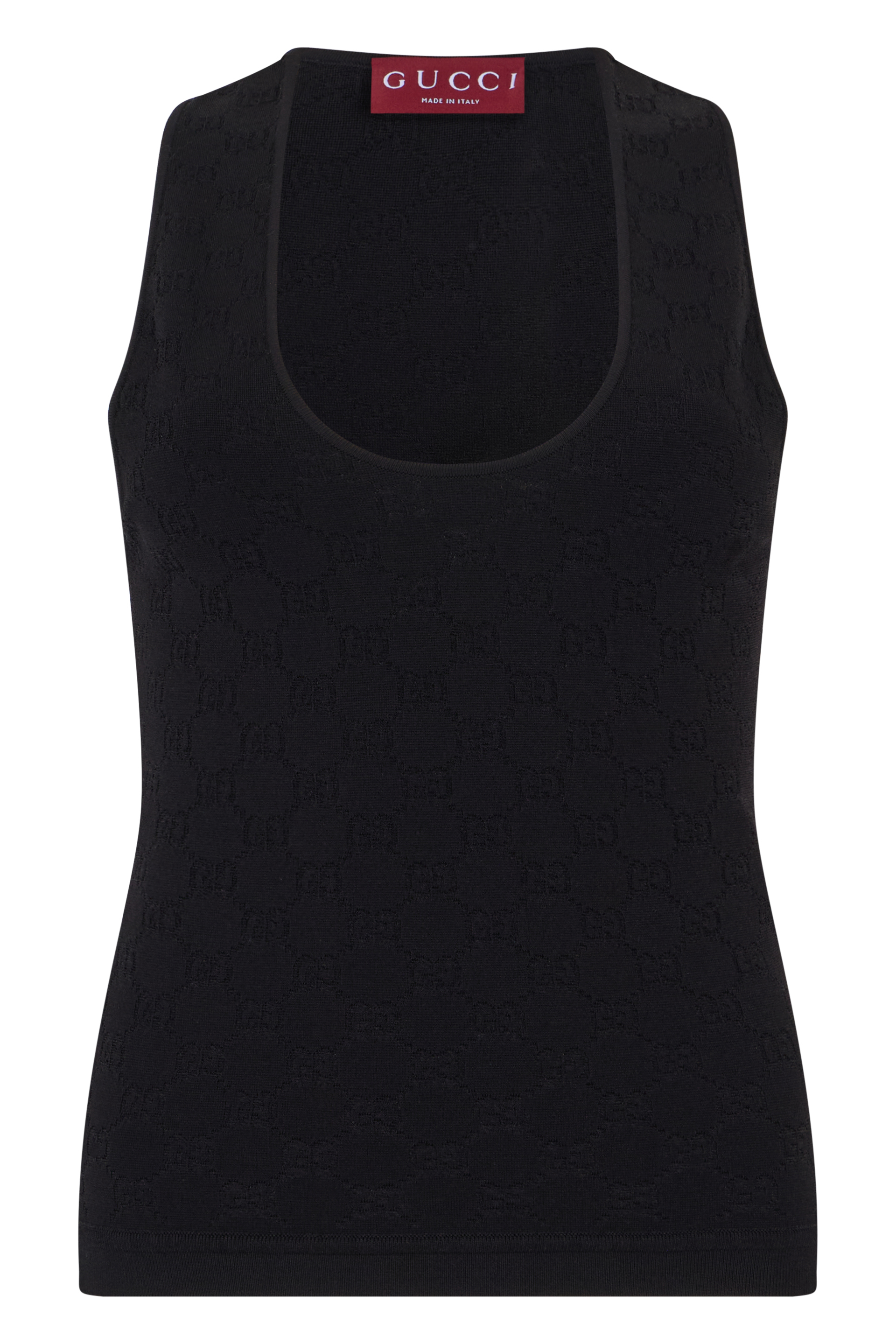 Tank top in GG jacquard elastic