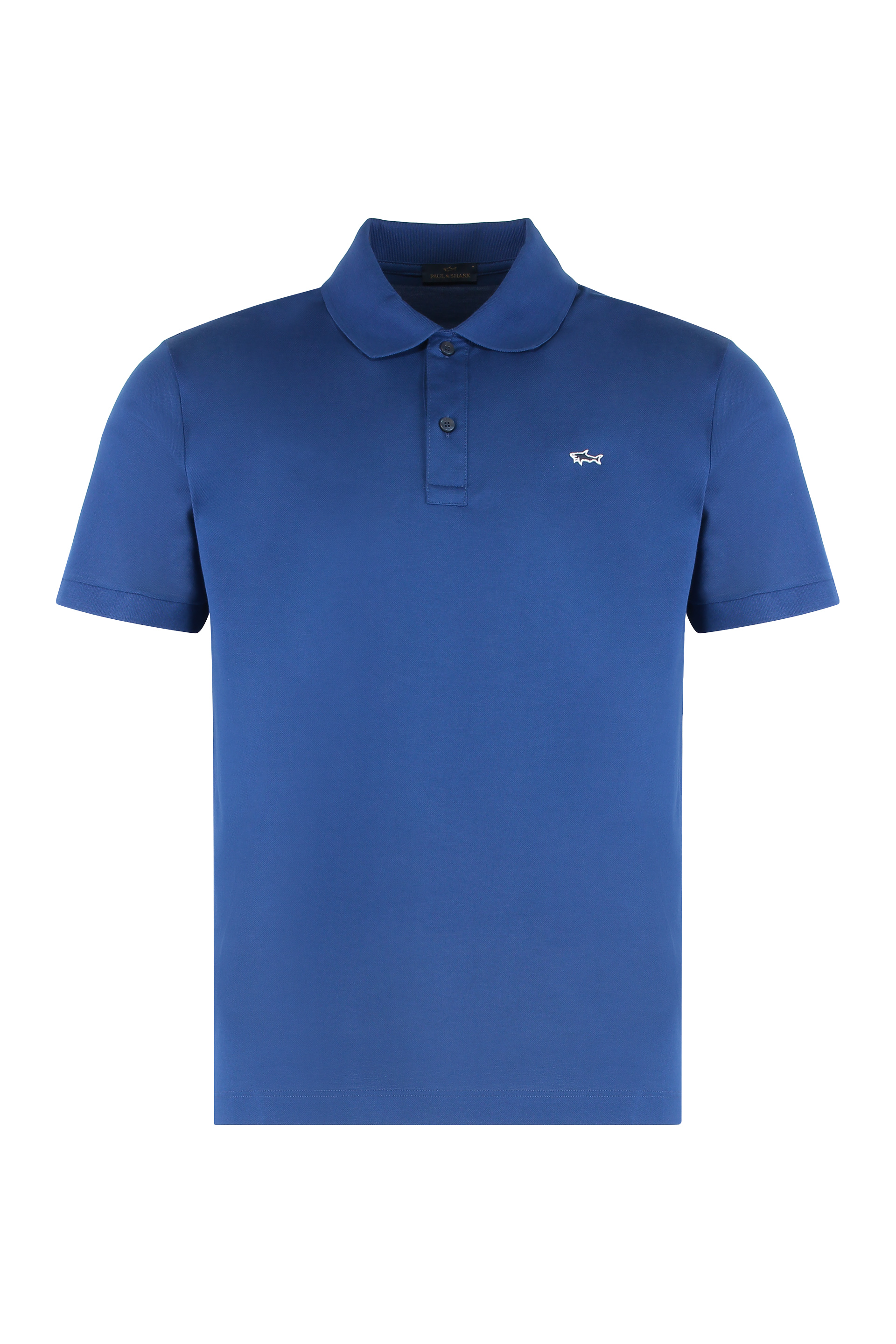 Cotton piqué polo shirt
