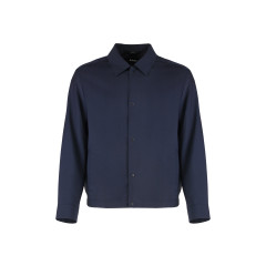 Overshirt in wool blend