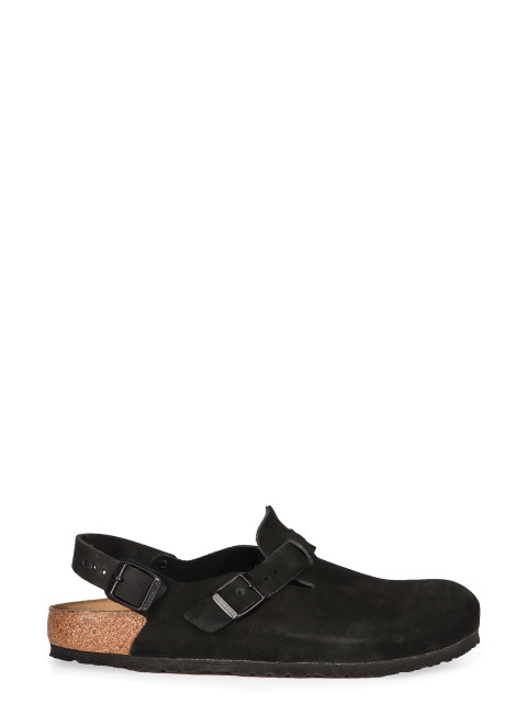 Tokio suede mules