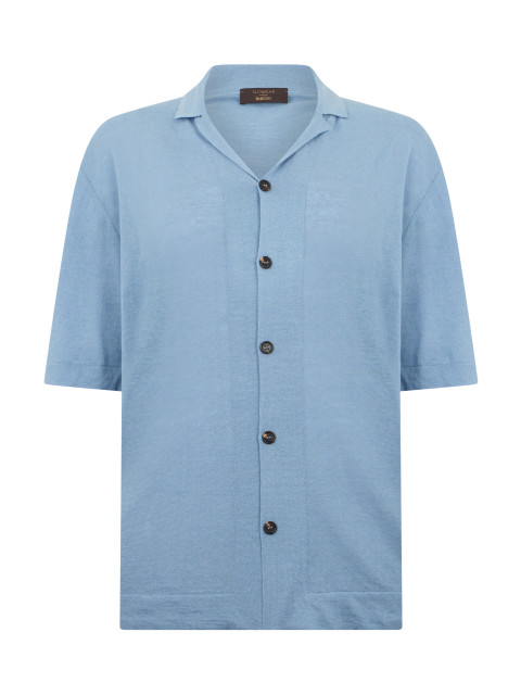 Sweater in linen blend