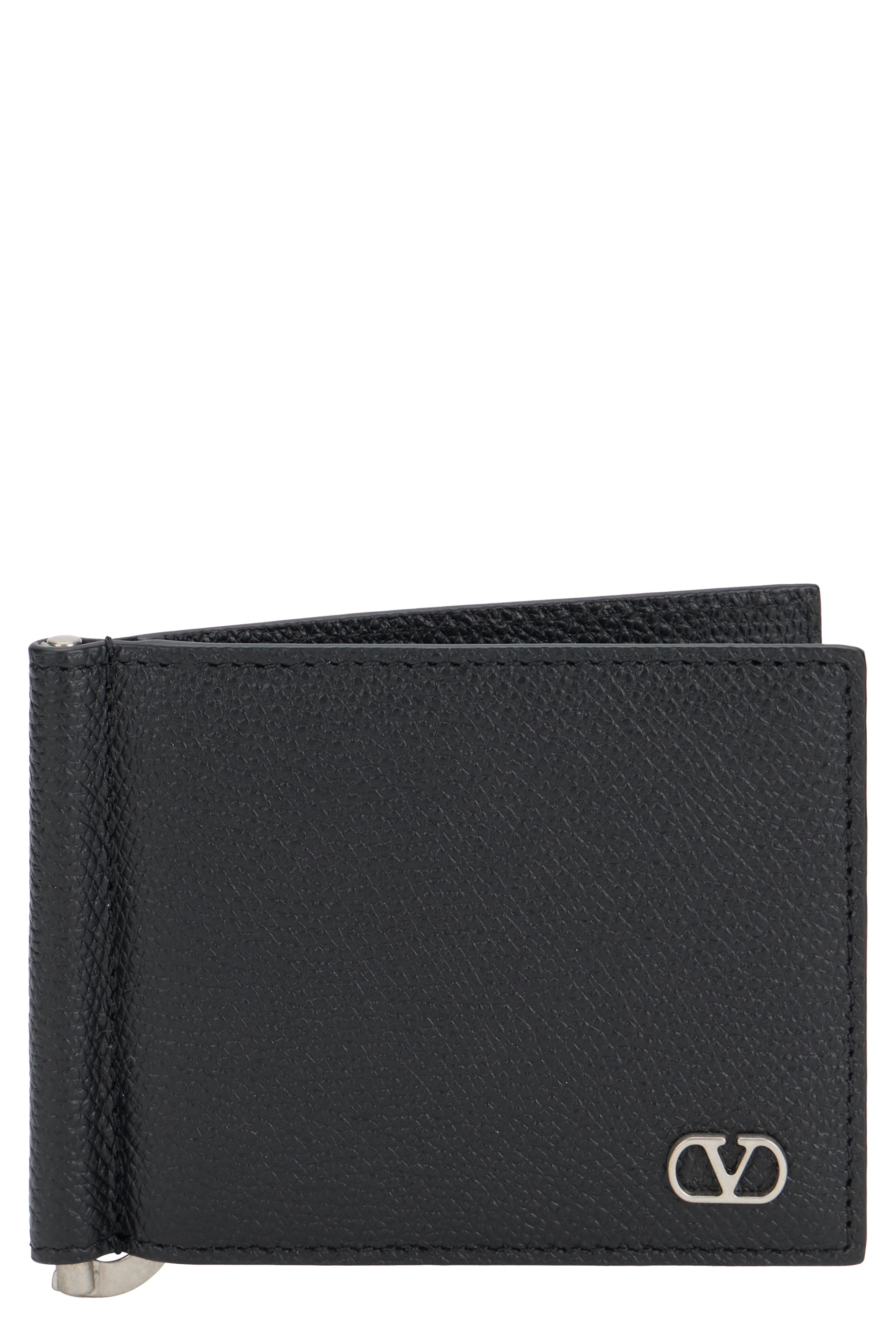 Cardholder V-Logo in Leather
