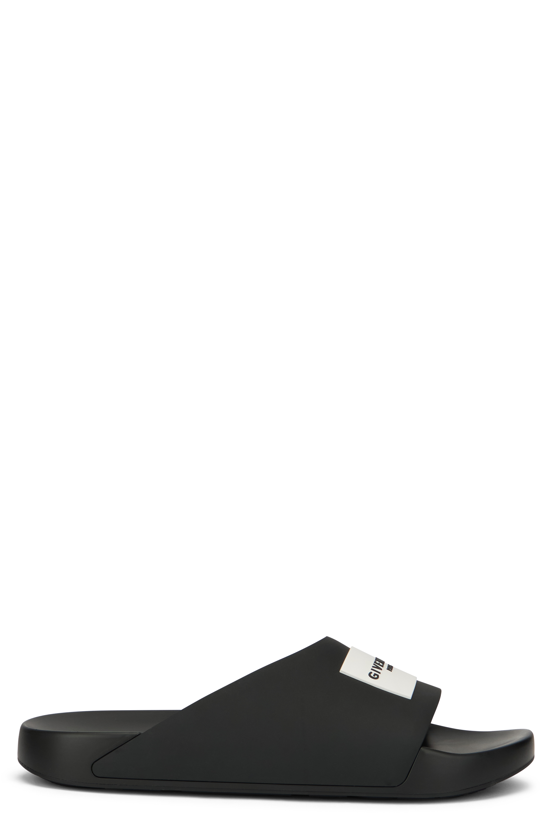 Rubber slide with logo
