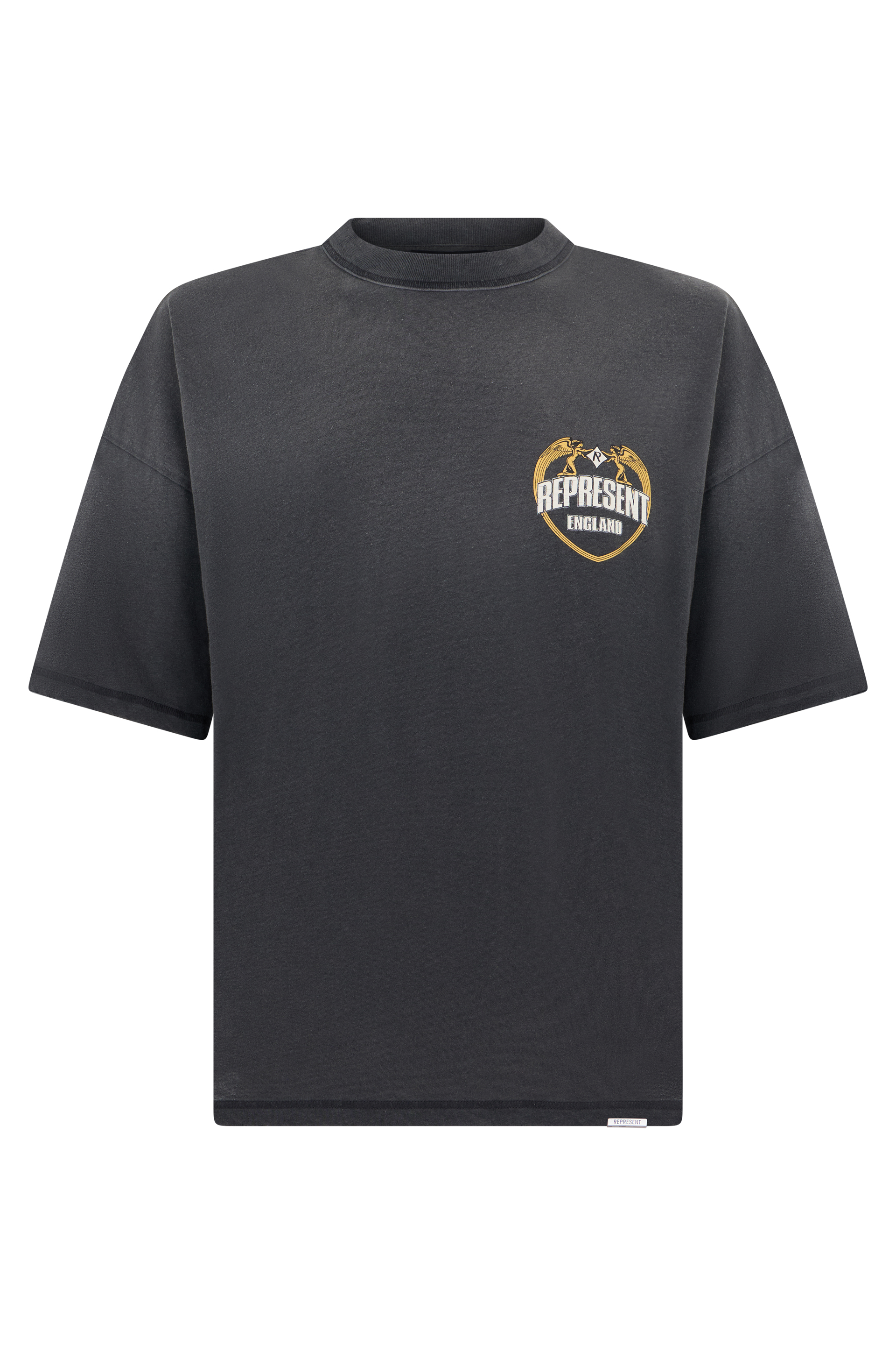 Cotton T-shirt with print on the back