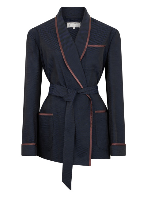 Jacket made of wool and polyester