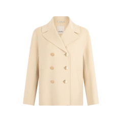 Double-breasted wool jacket