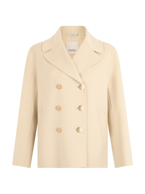 Double-breasted wool jacket
