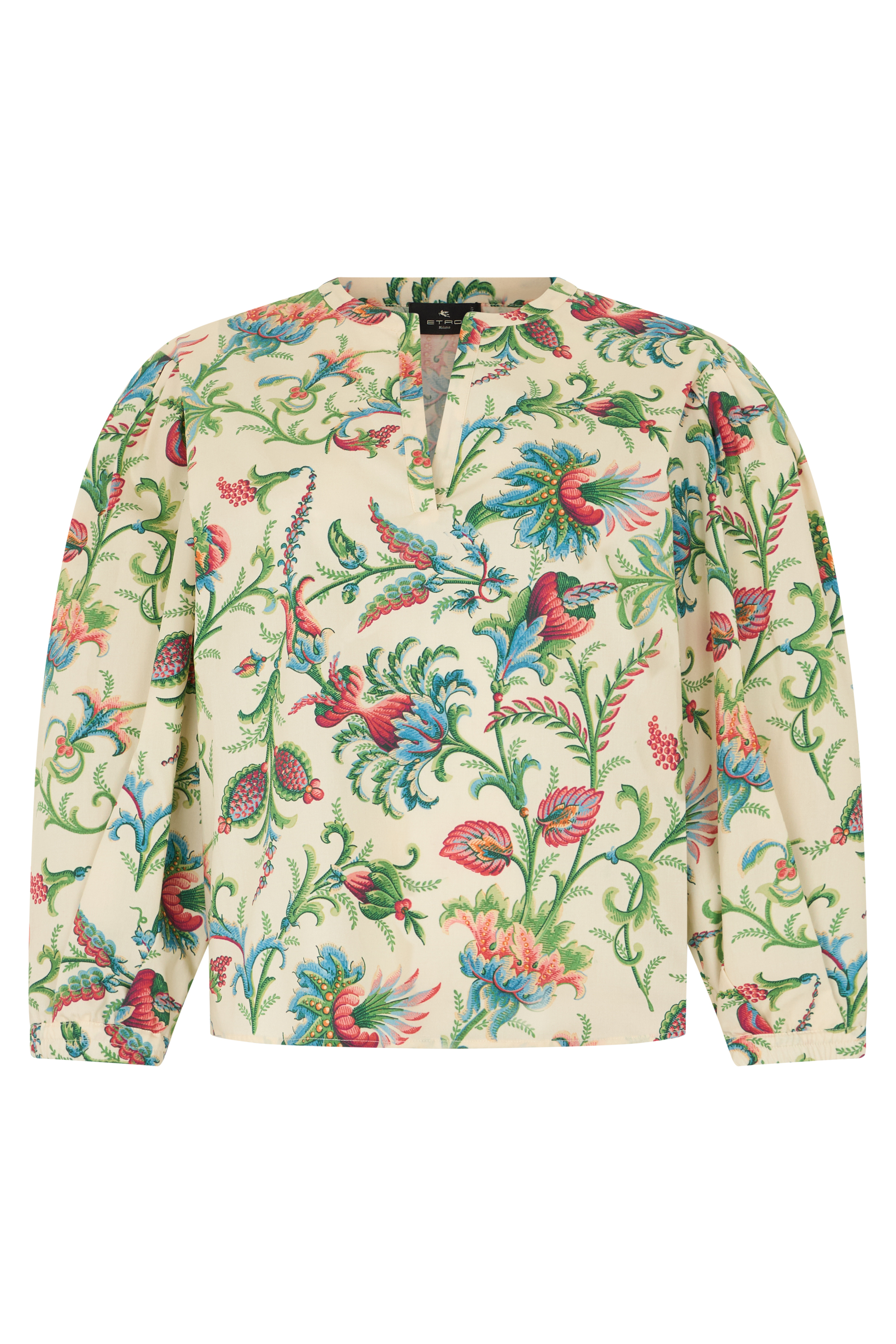 Floral blouse in cotton