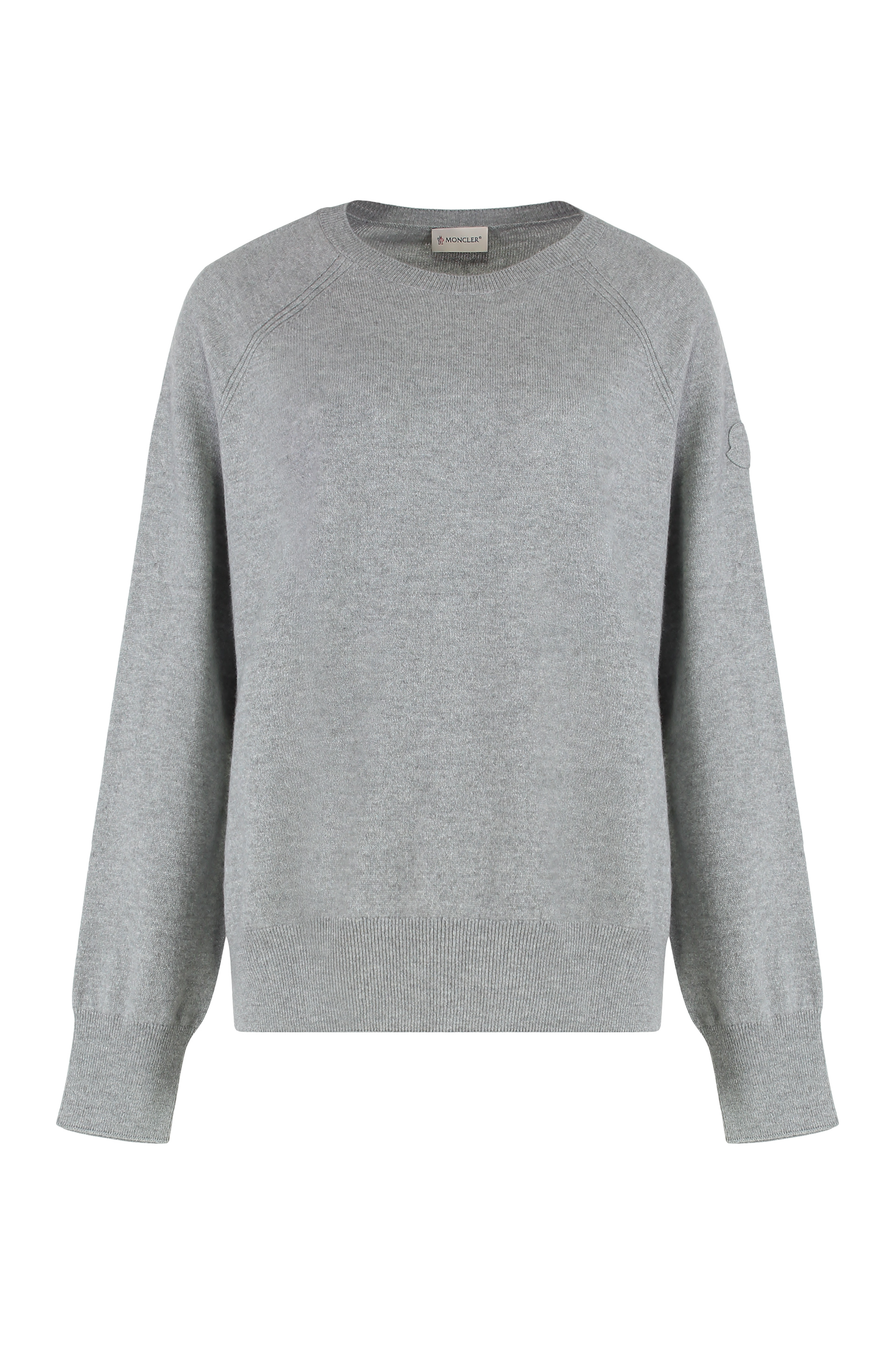 Crew neck sweater in cashmere