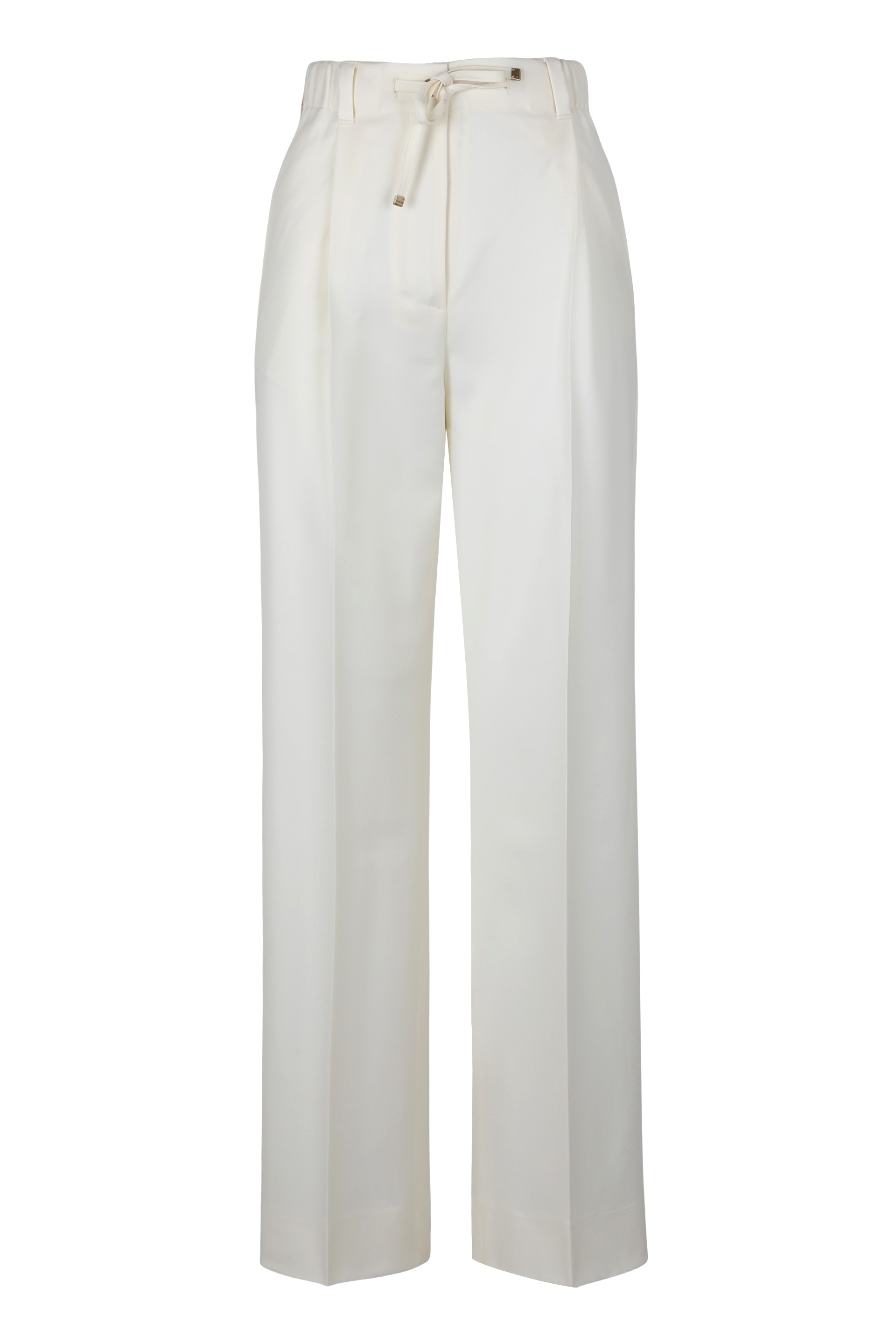 Tailored trousers in wool gabardine