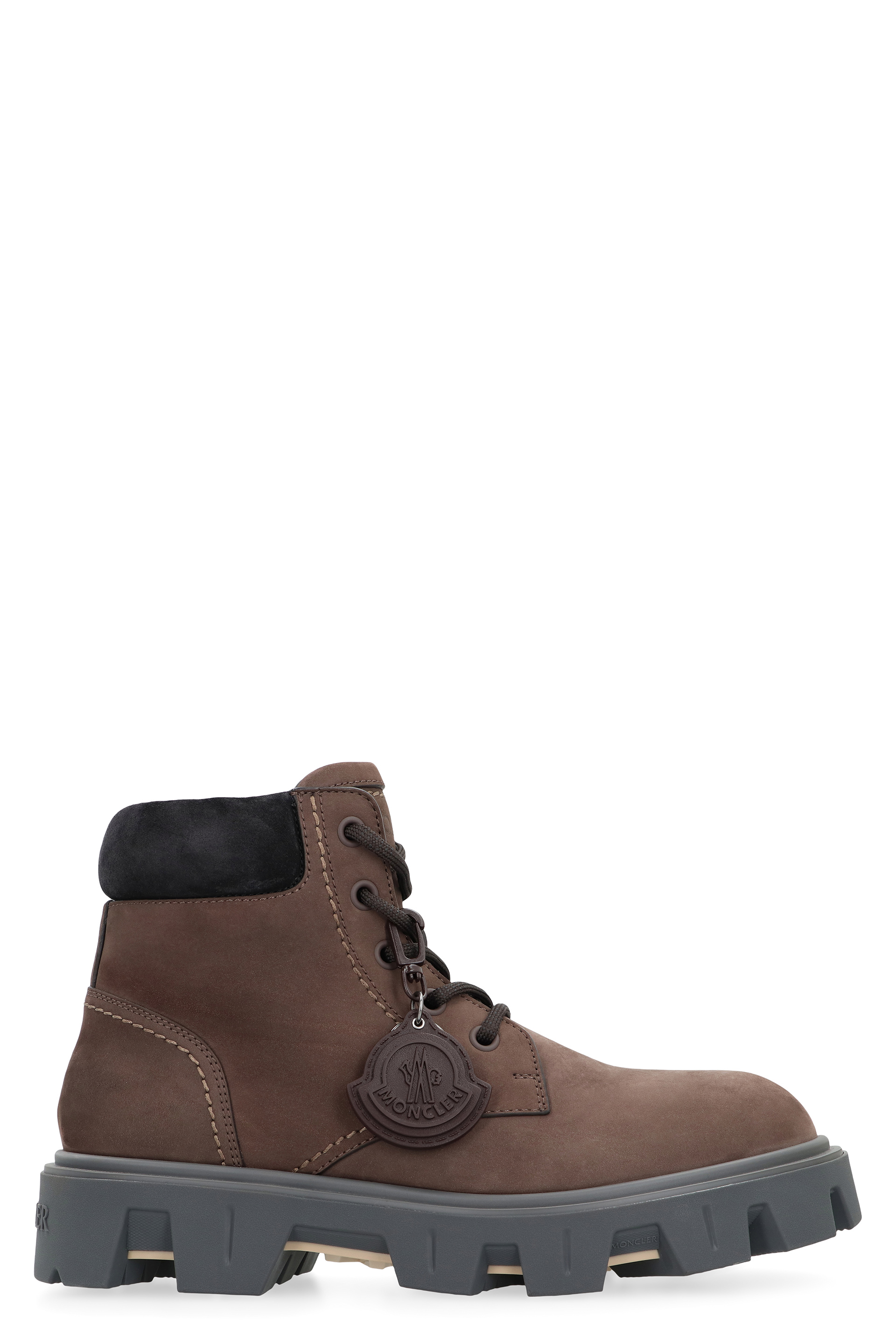 Peak City lace-up boots in leather