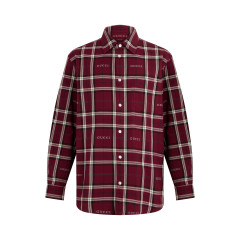 Checked cotton shirt