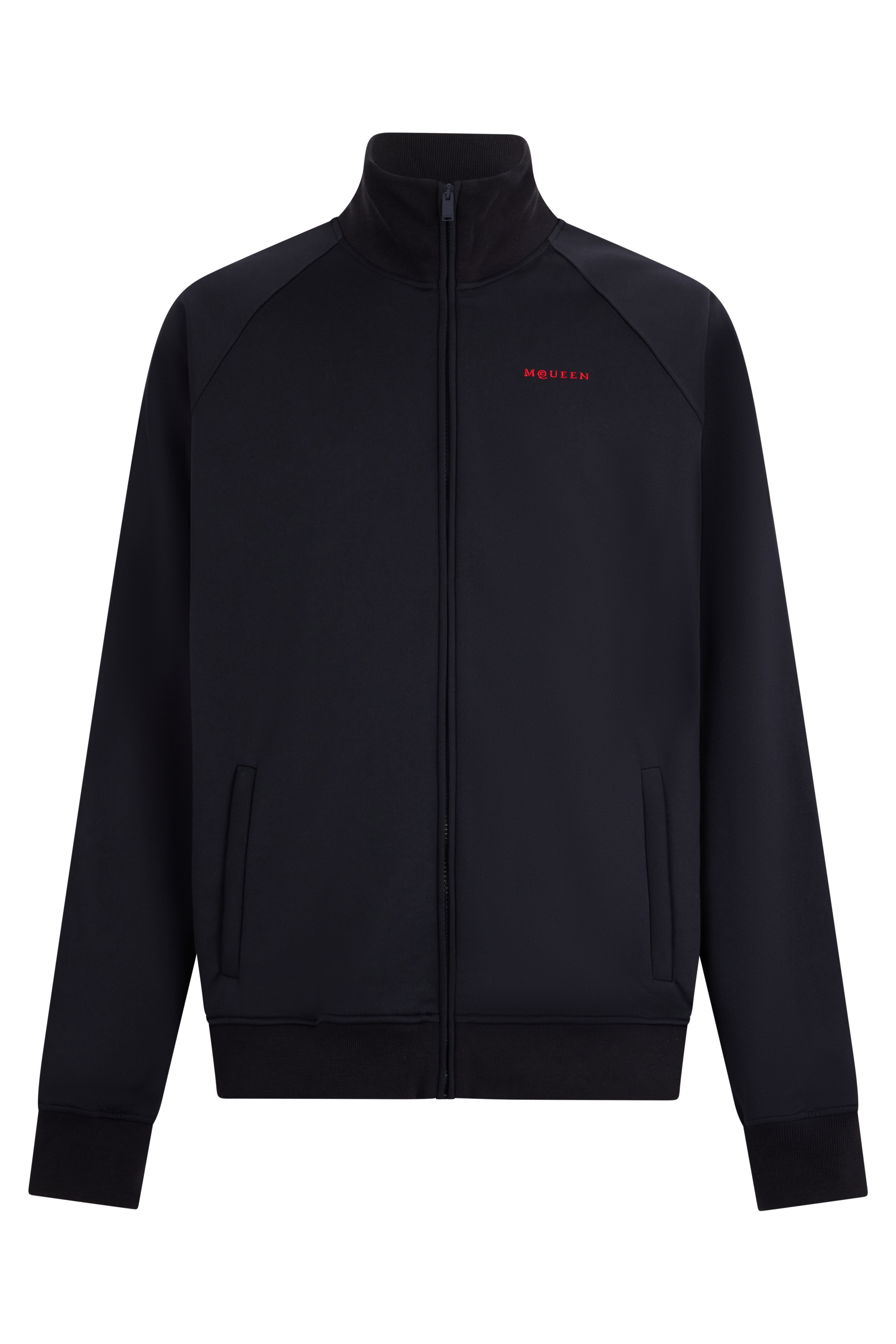 Polyester hoodie with zipper