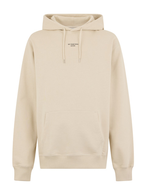 Hoodie slogan in cotton