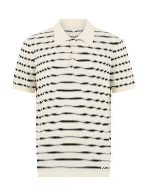 Cotton striped polo
