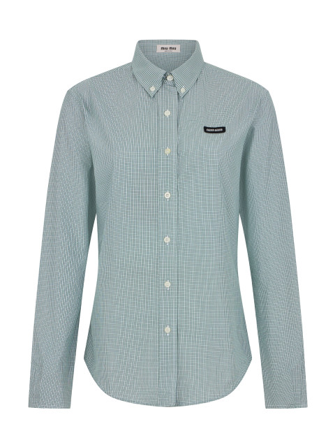 Checked cotton shirt