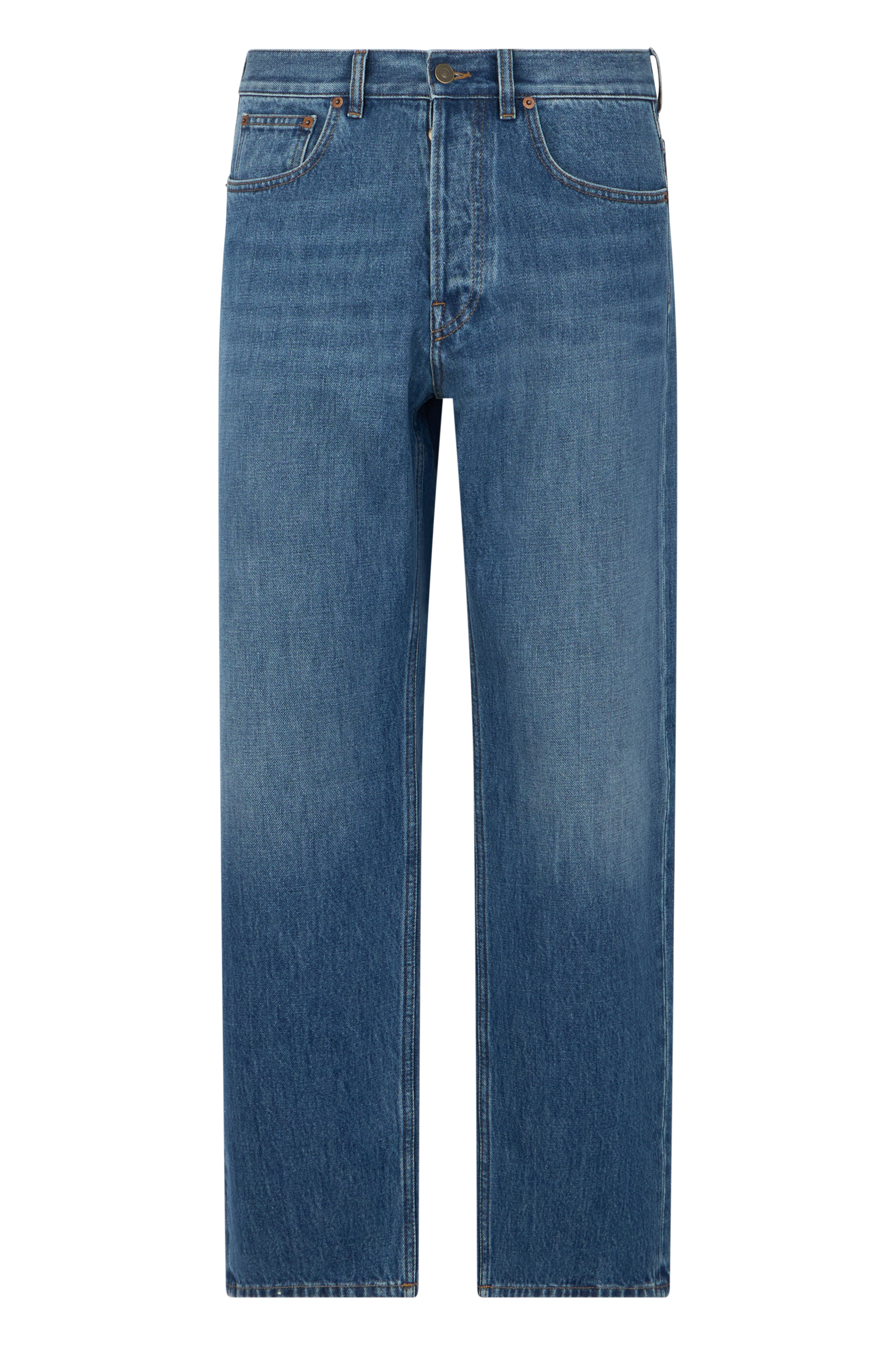 Straight jeans in cotton