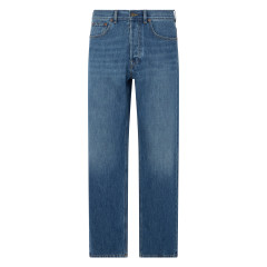 Straight jeans in cotton