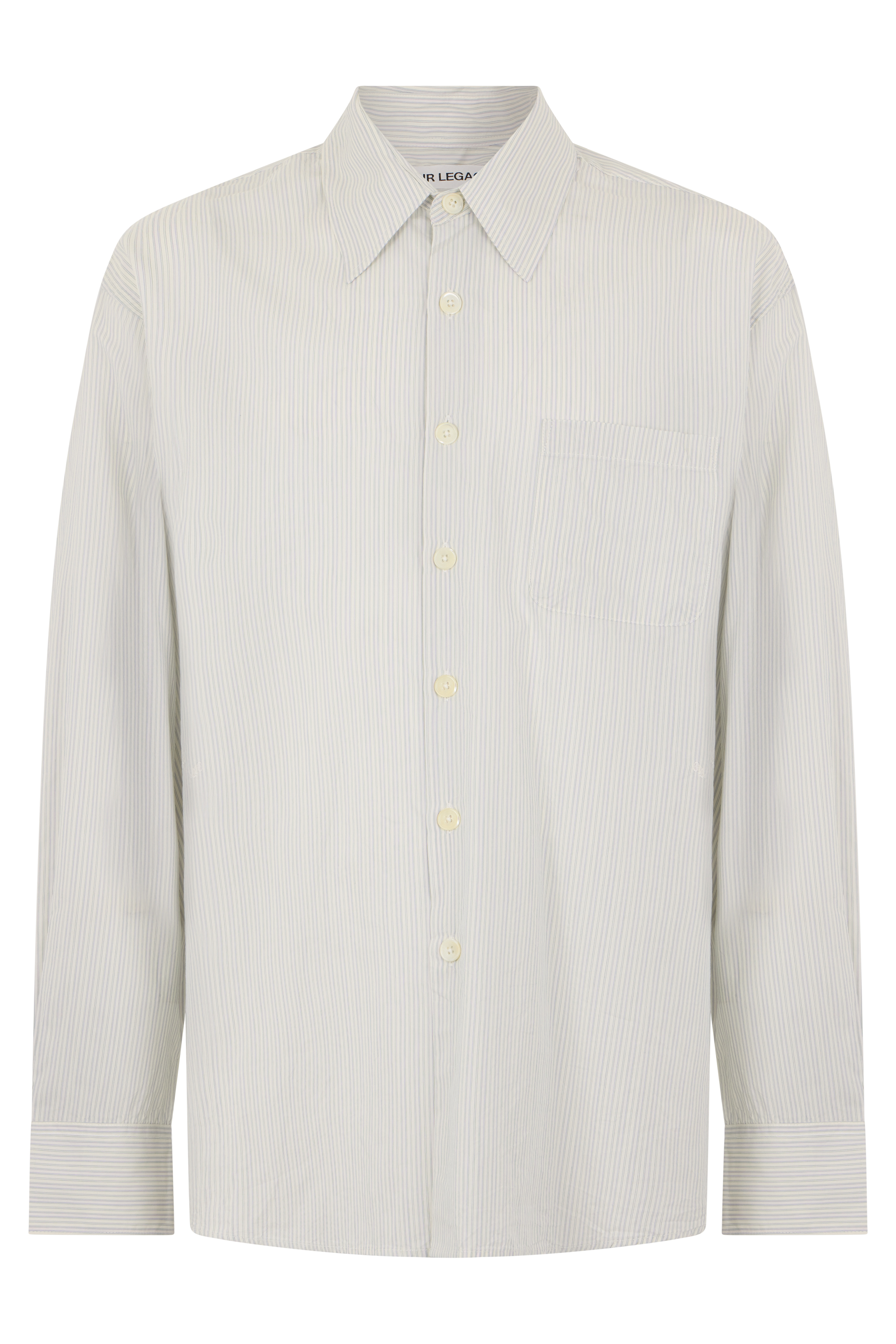 Striped cotton shirt