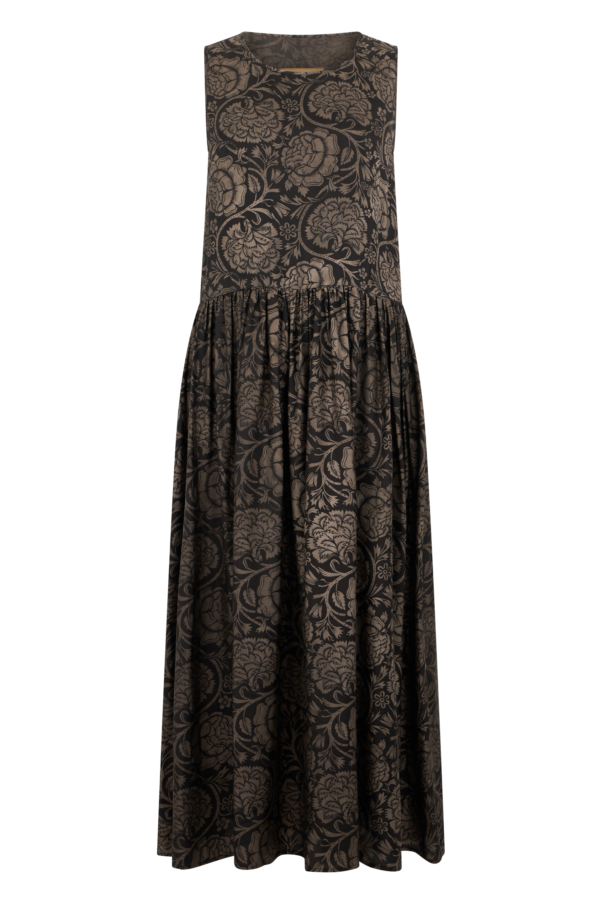 Long dress with print
