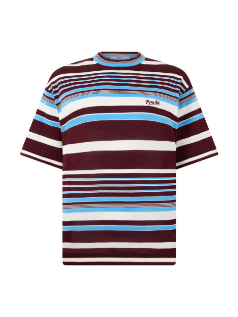 Cotton striped t-shirt