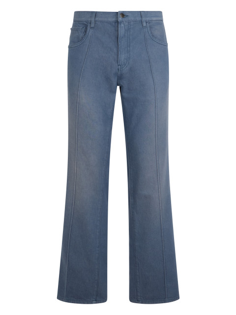 Flared jeans in cotton