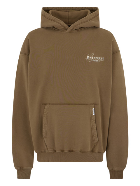 Hoodie with embroidered logo