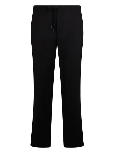 Straight pants in virgin wool