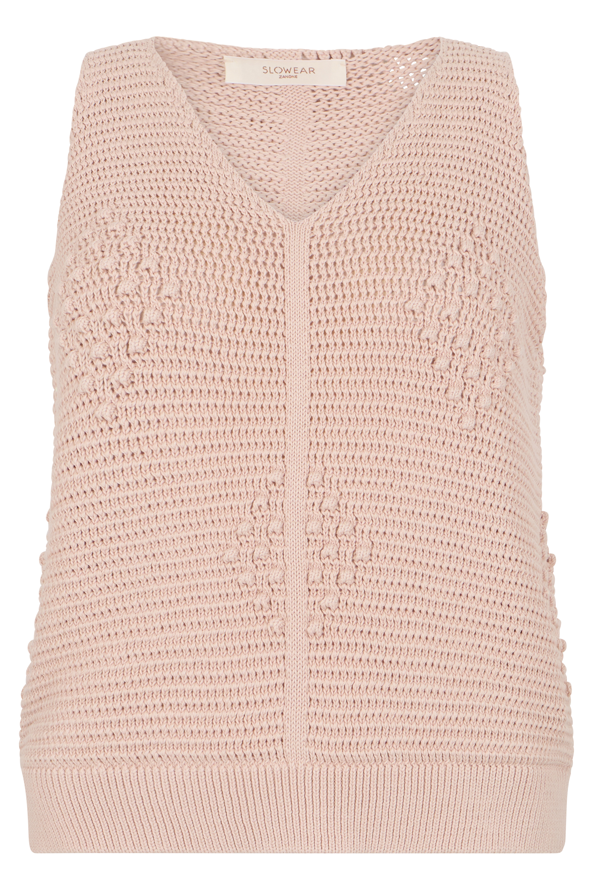 Slim fit cotton tank top