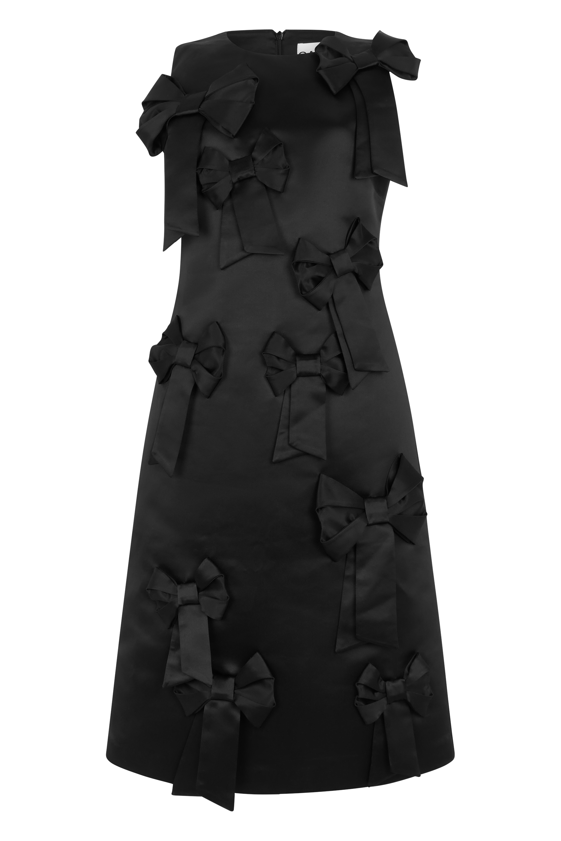 Satin midi dress