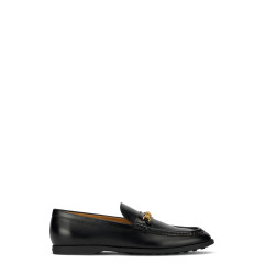 Black calfskin loafers