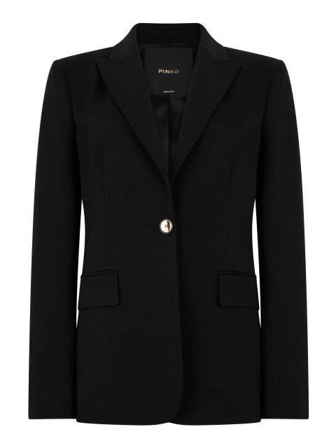 Fitted Blazer in Technical Fabric
