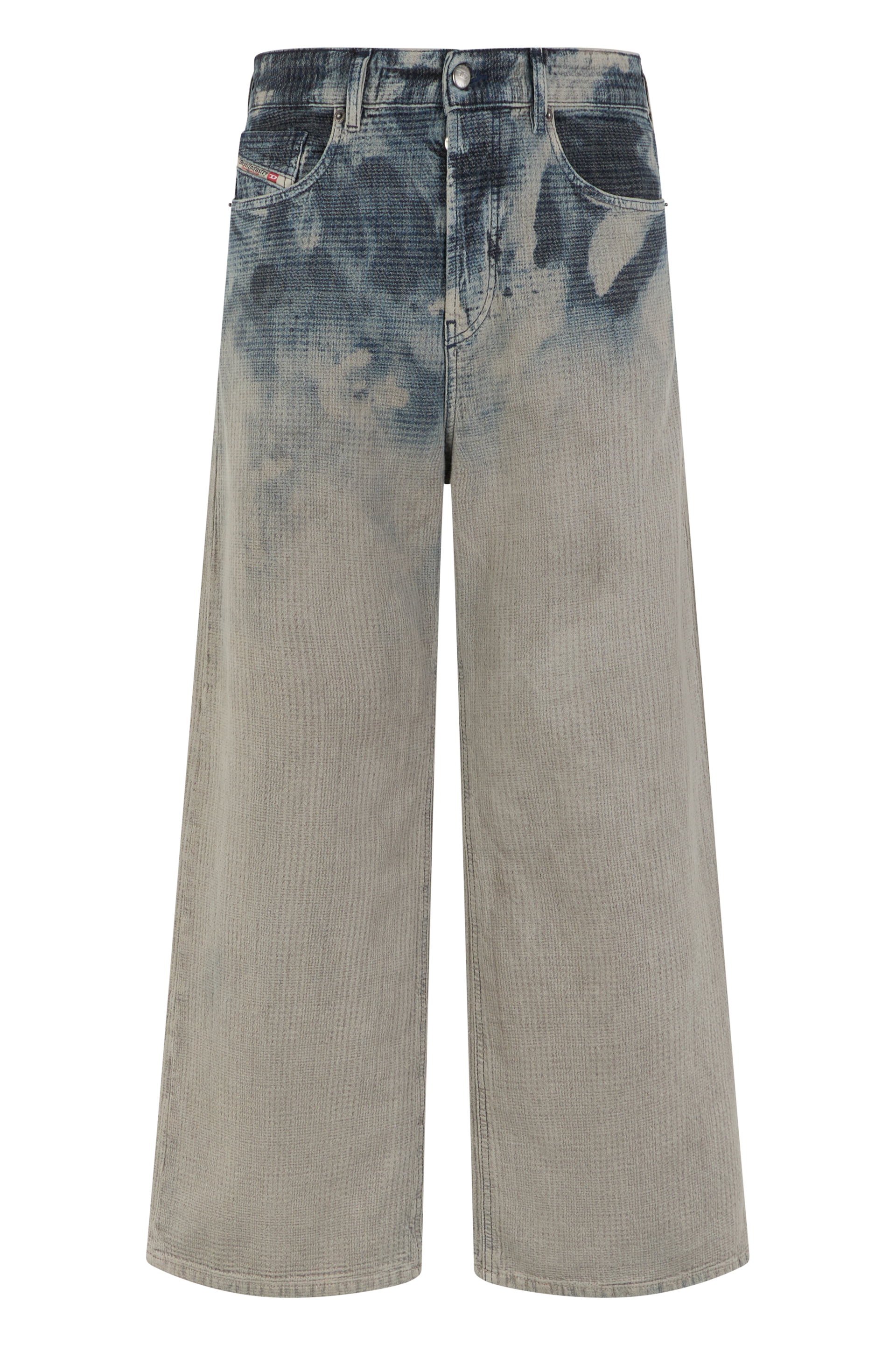 Faded palazzo jeans