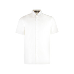 Short sleeve cotton shirt