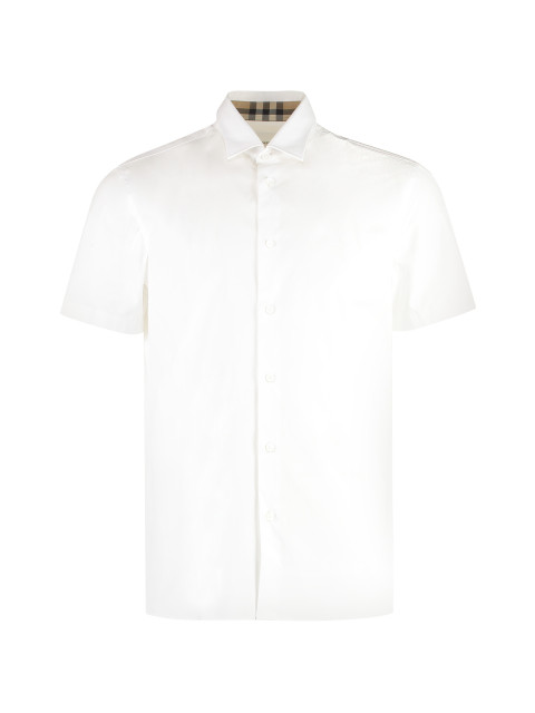 Short sleeve cotton shirt