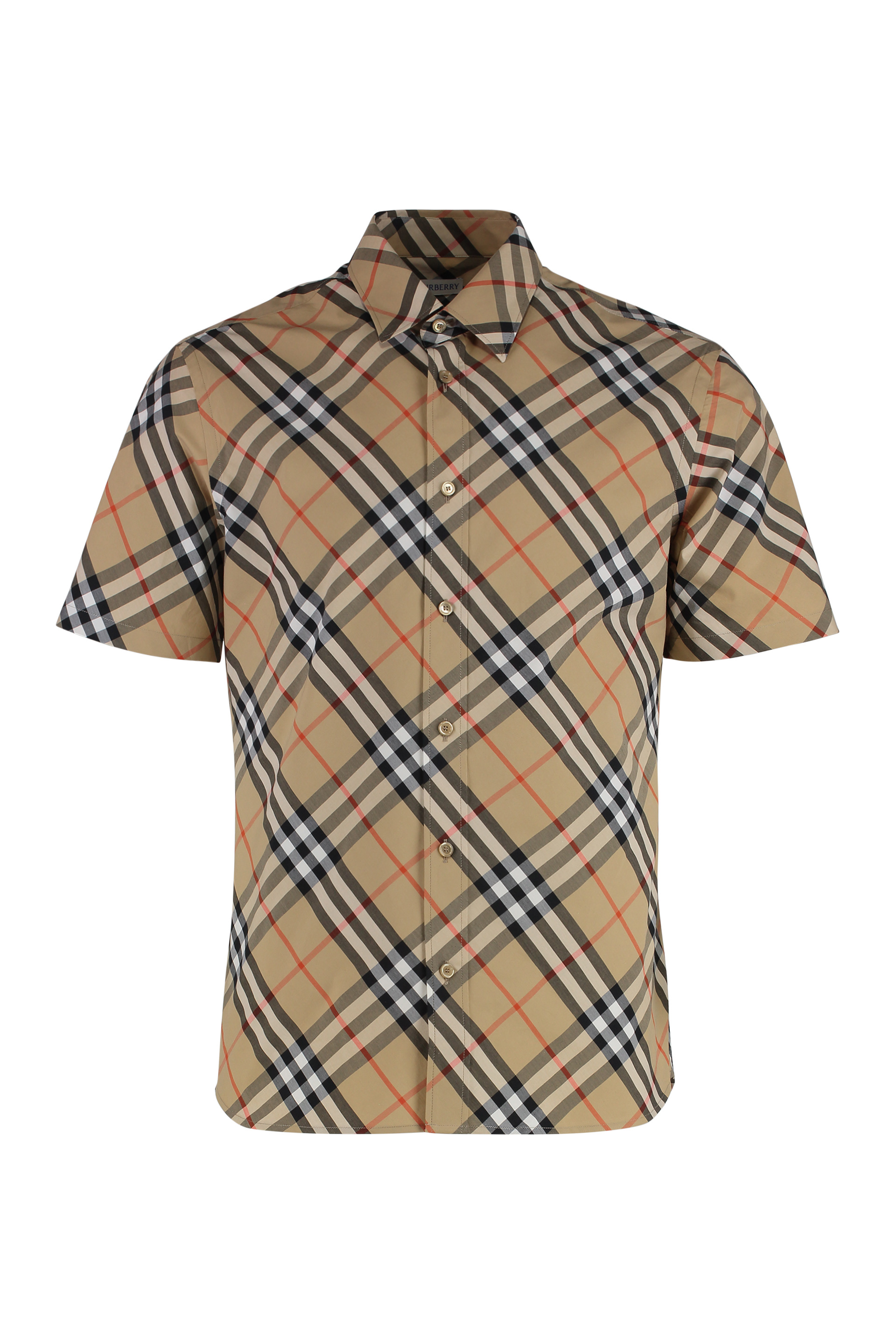 Checked cotton shirt