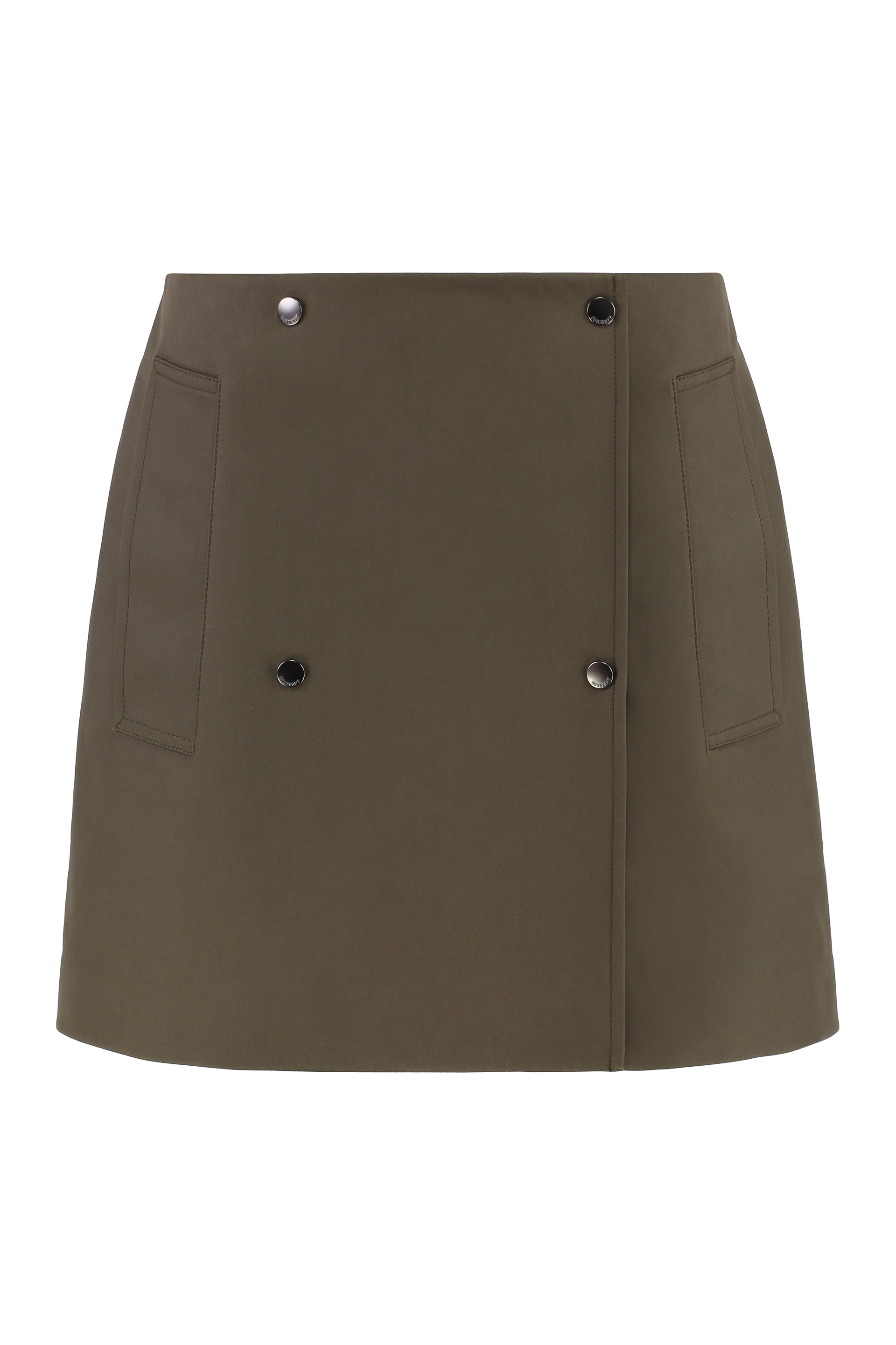 Cotton mini-skirt