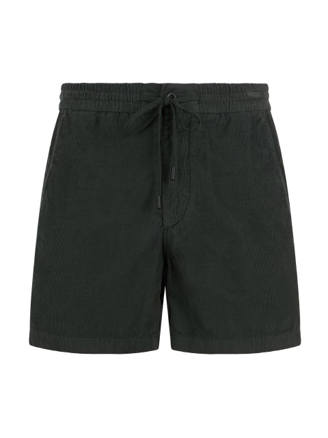 Short velvet pants
