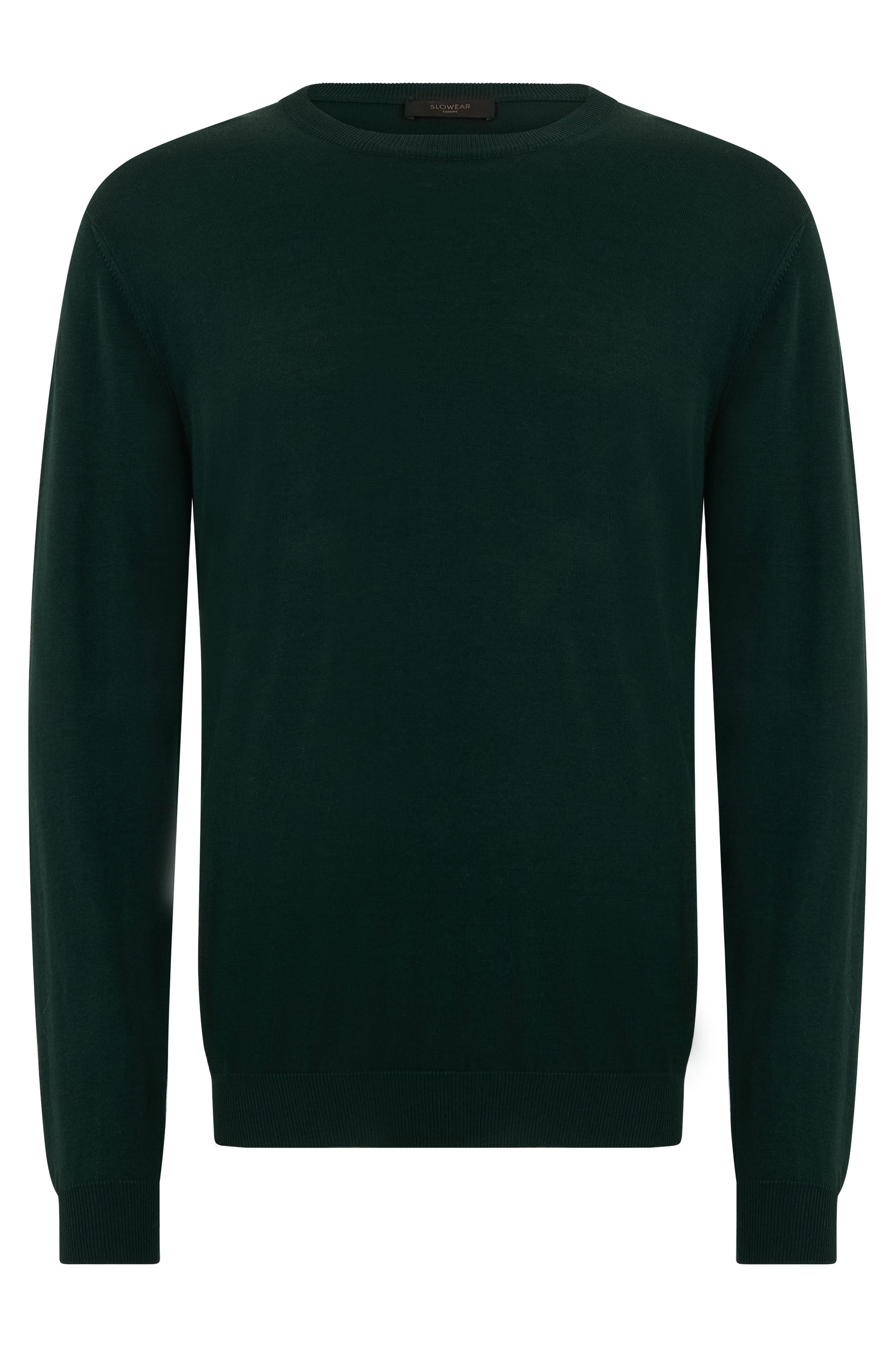 Crew neck sweater in cotton