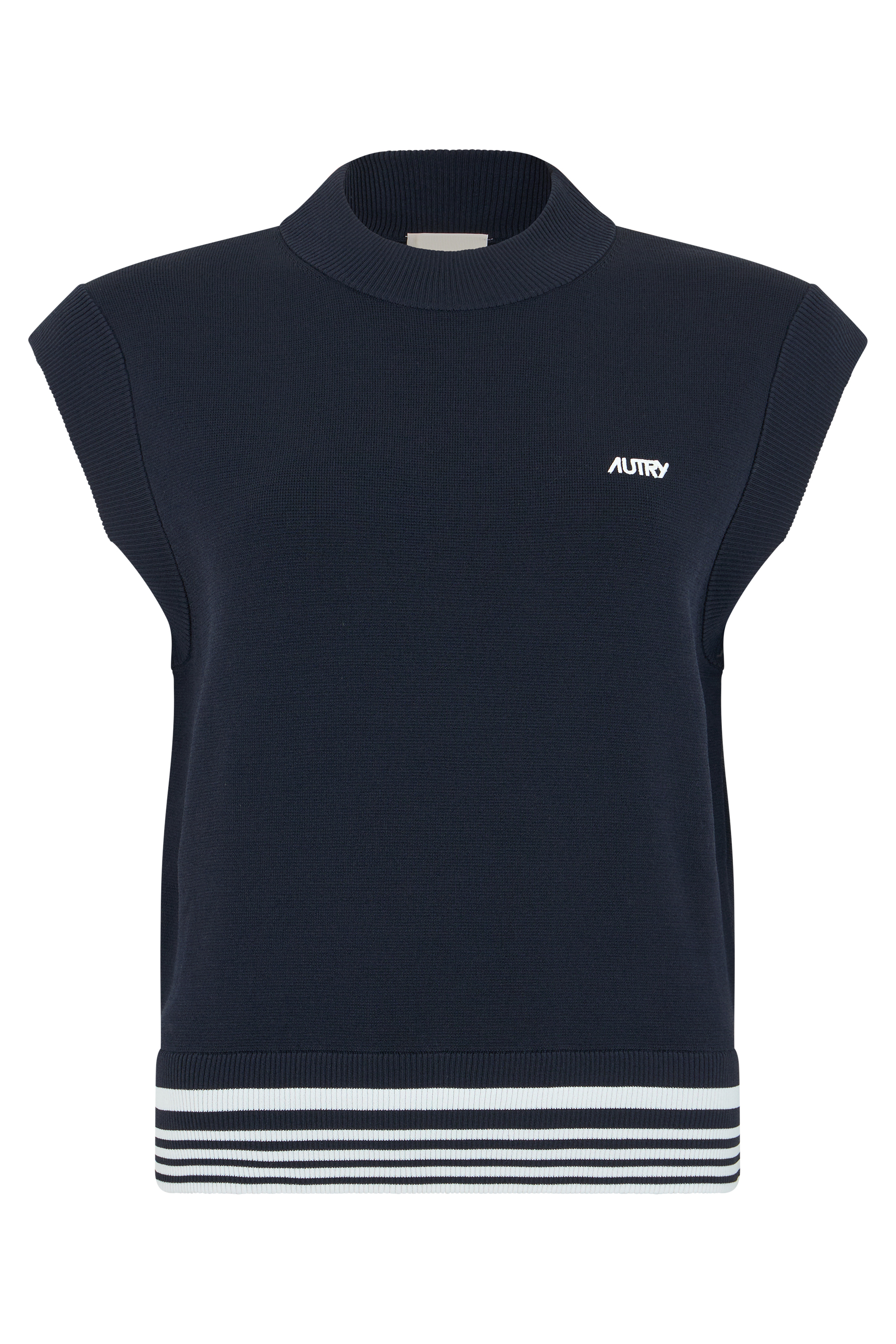 Sweater without sleeves