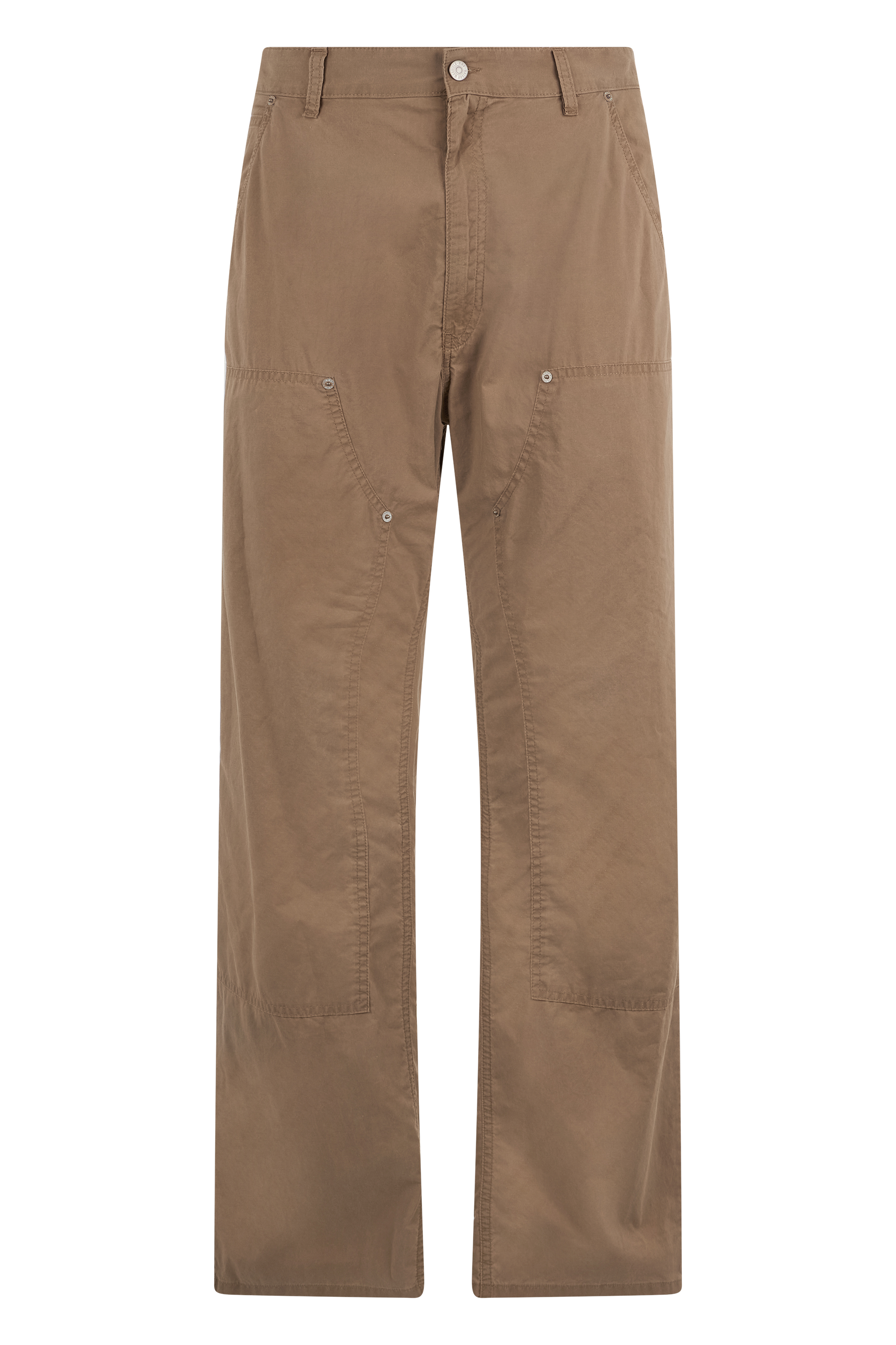 Straight cotton pants