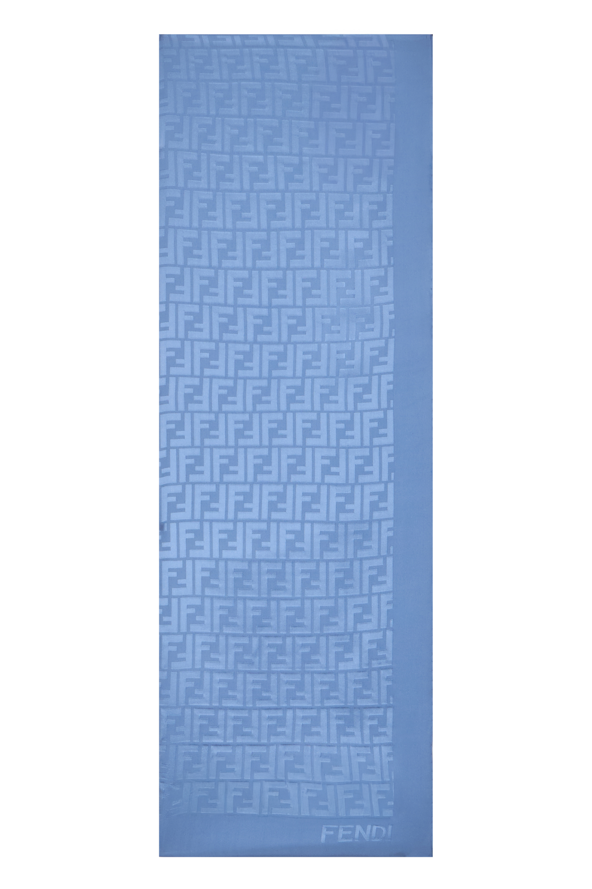 Monogram scarf in silk