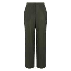 Pleated trousers with high waist
