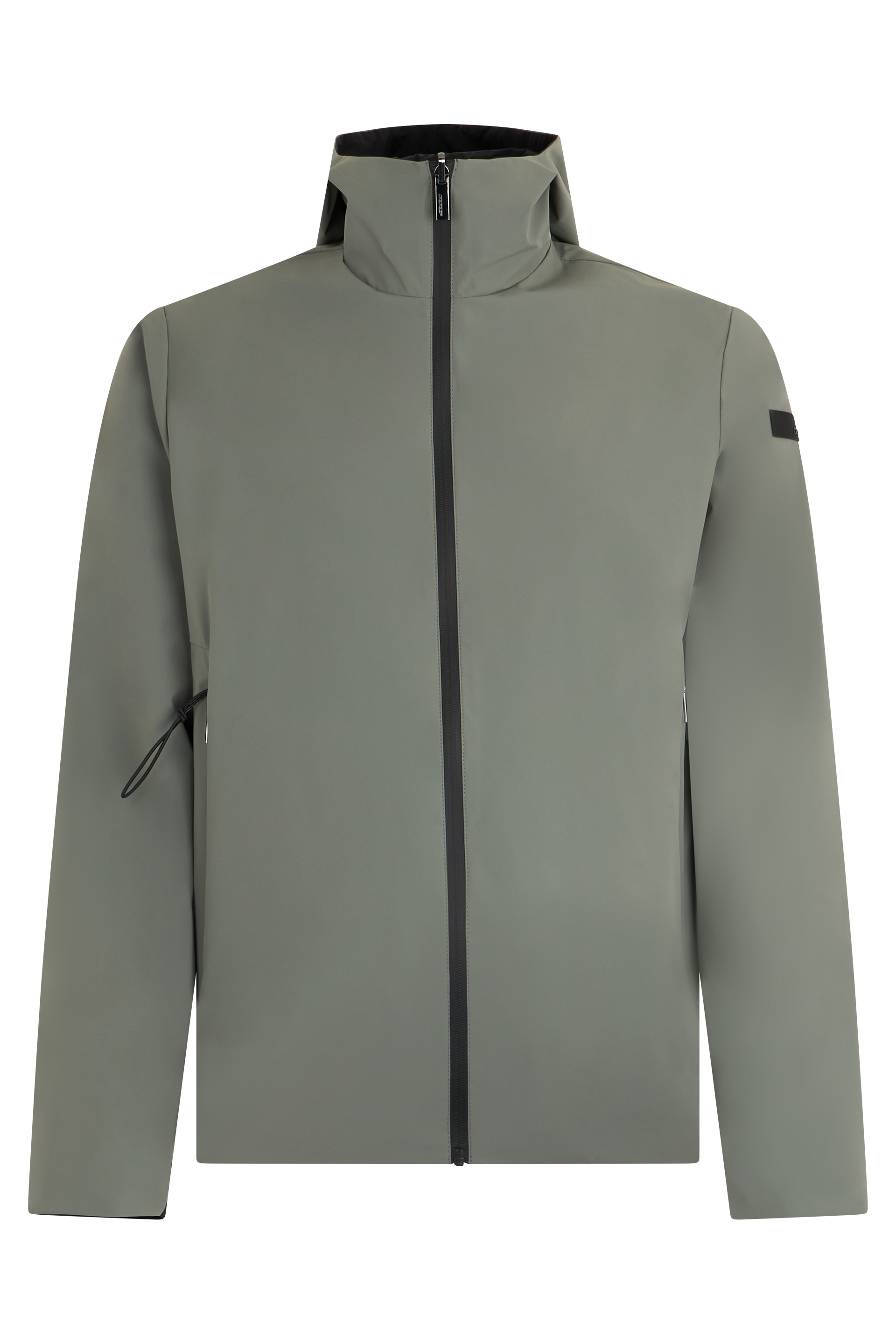 Light jacket with zipper