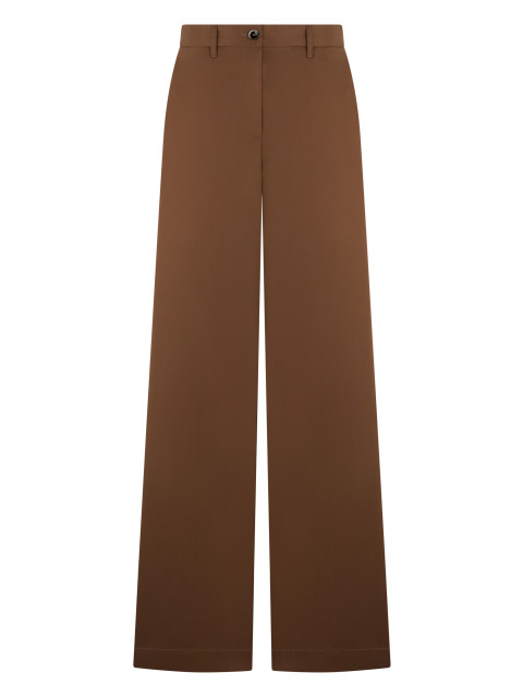 Wide high-waisted pants