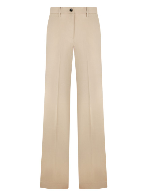 Linen and cotton pants